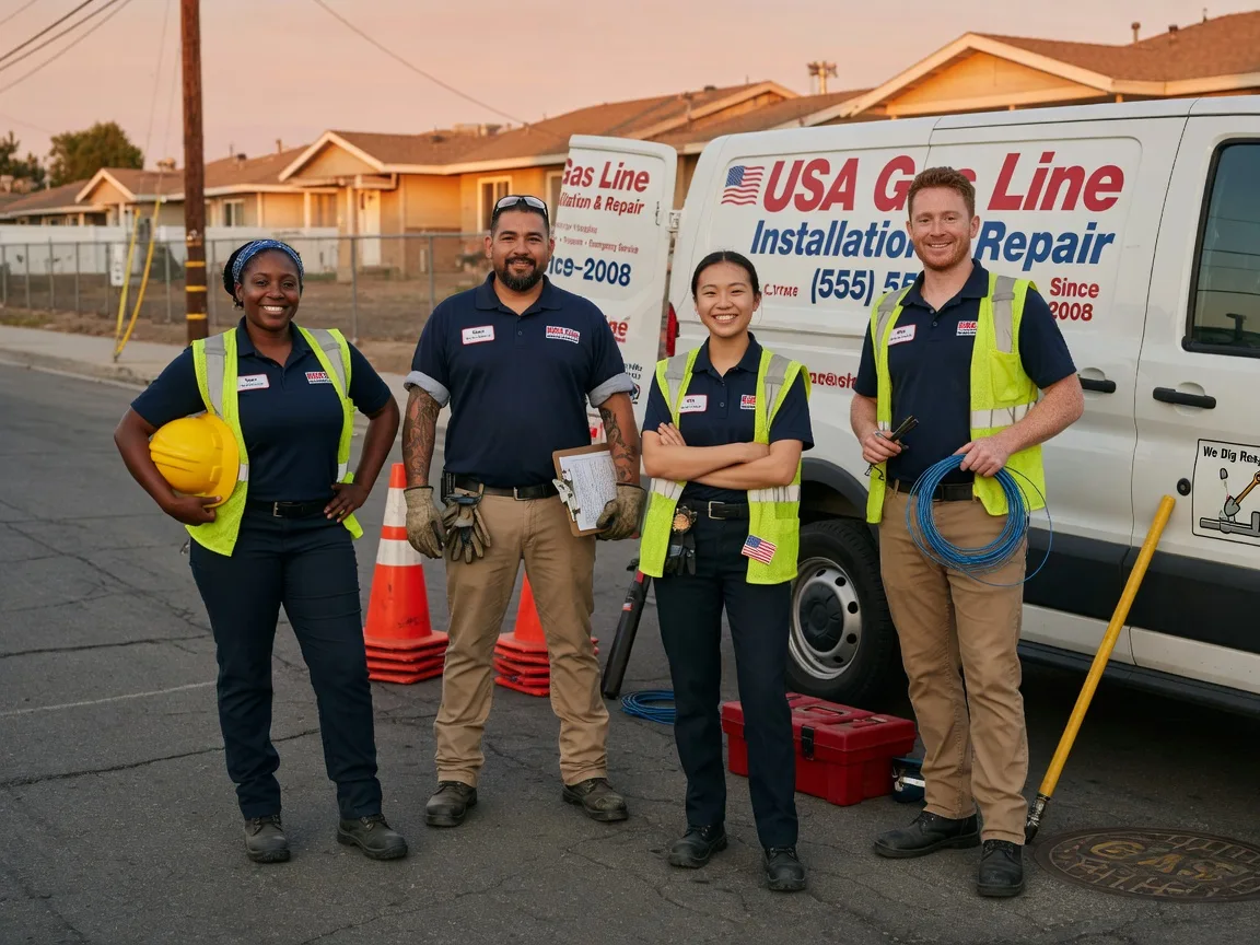 Gas Line Installation company in Monroeville, NJ